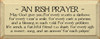 May God give you. . .For every storm a rainbow... |Irish Prayer Wood Sign| Sawdust City Wood Signs