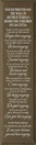Large Inspirational Wood Sign | Found Written on the Wall in Mother Teresa's Home  | Sawdust City Sign in Old Brown & Cottage White