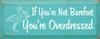 Shown in Old Aqua with Cottage White lettering