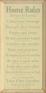 Home Rules - Always be honest - Proverbs 12:22...|Wood Sign With Bible Verses| Sawdust City Wood Signs