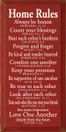 Home Rules - Always be honest - Proverbs 12:22...|Wood Sign With Bible Verses| Sawdust City Wood Signs