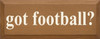 Shown in Old Toffee with Cream lettering
