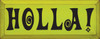 Shown in Old Lemon-Lime with Black lettering