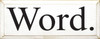 Shown in Old Cottage White with Black lettering