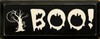 Boo! |Halloween Wood Sign| Sawdust City Wood Signs