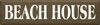 Beach House | Summer Wood Sign  | Sawdust City Wood Signs