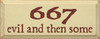 Shown in Old Cream with Burgundy lettering
