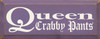 Shown in Old Purple with Cream lettering
