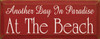 Another Day In Paradise At The Beach |Vacation Wood Sign  | Sawdust City Wood Signs