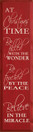 At Christmas Time Be Filled With The Wonder Be.. (Vertical) |Christmas Mirical Wood Sign| Sawdust City Wood Signs