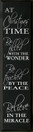 At Christmas Time Be Filled With The Wonder Be.. (Vertical) |Christmas Mirical Wood Sign| Sawdust City Wood Signs