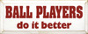 Shown in Old Cottage White with Red lettering