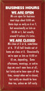 Shown in Old Red with Cottage White lettering