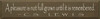 Shown in Old Brown with Cream lettering