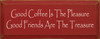 Shown in Old Red with Cottage White lettering