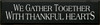 Shown in Old Black with Cottage White lettering