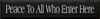 Shown in Old Black with Cottage White lettering