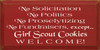 Shown in Old Red with Cottage White lettering