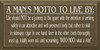 Shown in Old Brown with Cottage White lettering