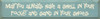 Shown in Old Sea Blue with Cream lettering
