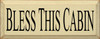 Shown in Old Cream with Black lettering