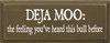 Shown in Old Brown with Cottage White lettering