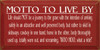 Shown in Old Red with Cottage White lettering