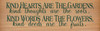 Shown on Natural Red Cedar with Green lettering