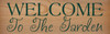 Shown on Natural Red Cedar with Green lettering