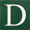 Shown in Old Green with Cream lettering