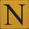 Shown in Old Mustard with Black lettering