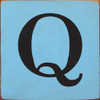 Shown in Old Light Blue with Black lettering