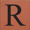 Shown in Old Paprika with Black lettering