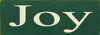 Shown in Old Green with Cream lettering