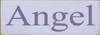 Shown in Old Lavender with Purple lettering