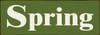 Shown in Old Moss with Cream lettering