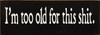 Shown in Old Black with Cream lettering