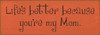 Shown in Old Burnt Orange with Black lettering