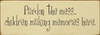 Shown in Old Cream with Black lettering