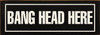 Shown in Old Black with Cream lettering