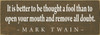 Shown in Old Brown with Cottage White lettering