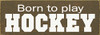 Shown in Brown with Cottage White Lettering