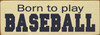 Shown in Old Cream with Blue lettering