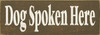 Shown in Old Brown with Cream lettering