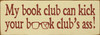Shown in Old Cream with Burgundy lettering