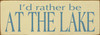 Shown in Old Cream with Williamsburg Blue lettering
