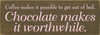 Shown in Old Brown with Baby Pink lettering