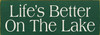 Shown in Old Green with Cream lettering