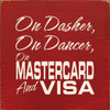 Shown in Old Red with Cream lettering