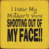 Shown in Old Yellow with Black lettering